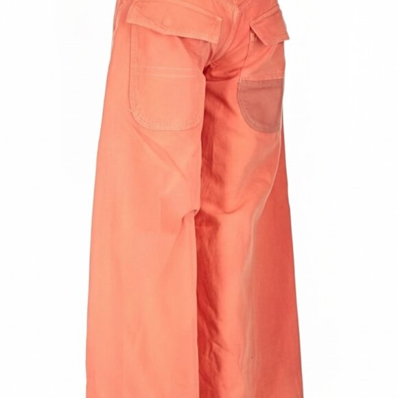 NWT FREE PEOPLE We The Free Waterfall Baggy Wide Leg Jeans Boho Size 24S $148 - Picture 10 of 16